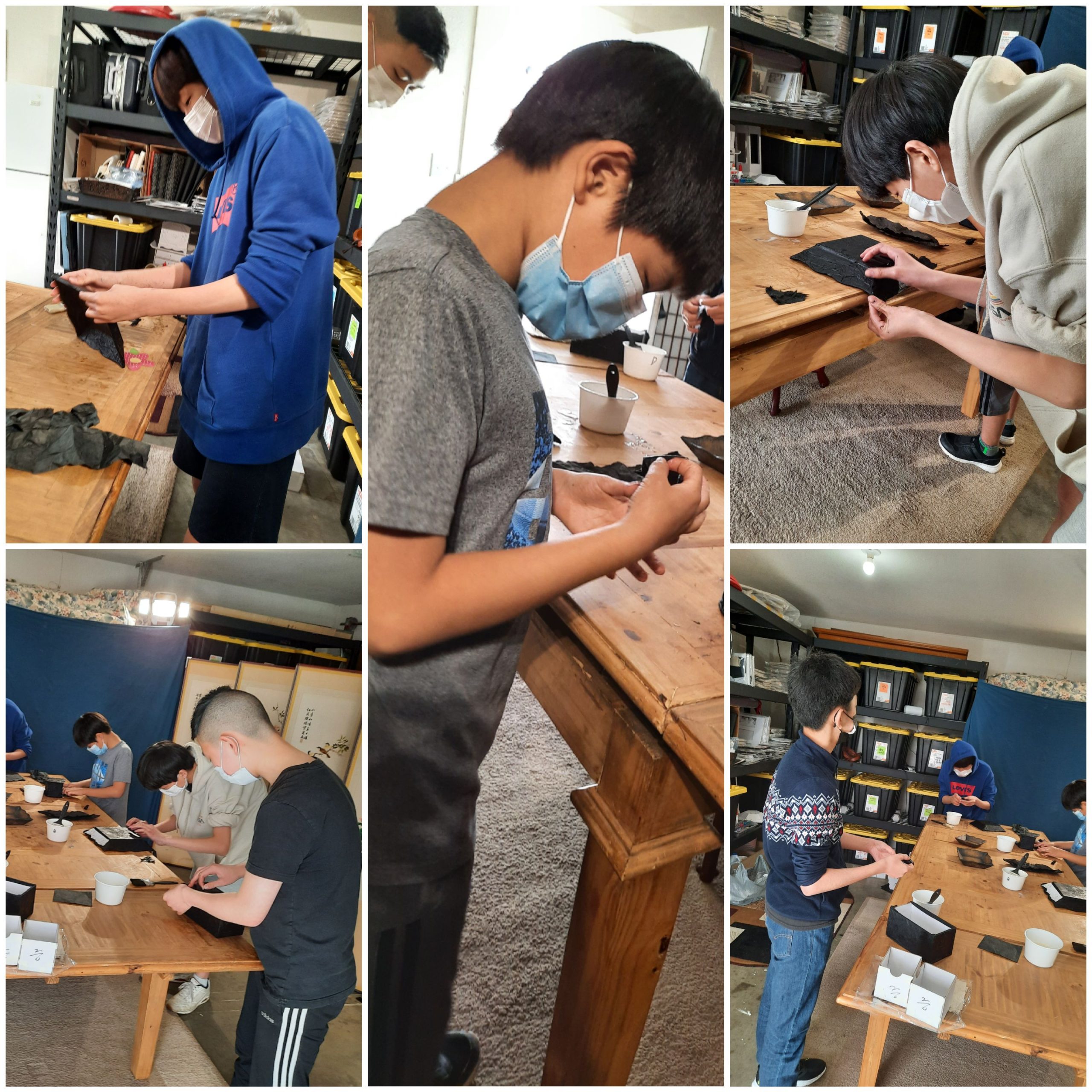 202104 Summer Traditional Korean Paper (Hanji) Craft Workshop 여름 한지특강